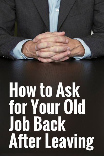Asking for old job back after promotion